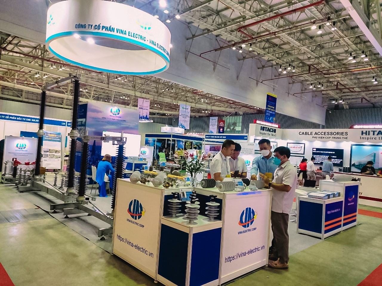 Công ty Cổ phần Vina Electric tham dự Triển lãm ngành thiết bị điện tại ...