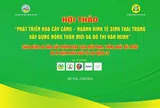 Hội thảo Phát triển Hoa Cây cảnh - Ngành kinh tế sinh thái trong xây dựng Nông thôn mới và Đô thị văn minh