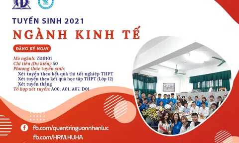 Ngành Kinh tế thuộc trường Đại học Nội vụ Hà Nội cơ hội việc làm rộng mở