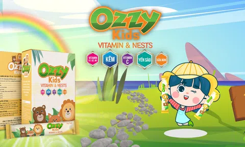Vinlegend ra mắt sản phẩm Ozzy Kids - xóa tan thói biếng ăn của trẻ