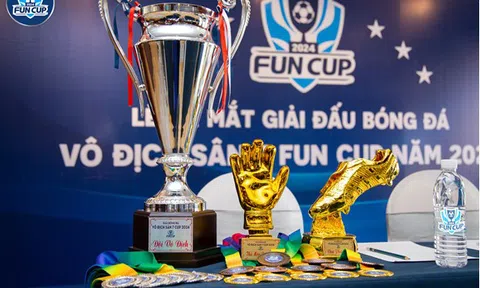 Fun Cup Việt Nam 2024 - Giải bóng đá dành cho các đội bóng trẻ có tổng giải thưởng lên đến 300 triệu đồng
