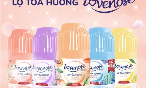 Lọ toả hương Lovenose thơm 360 độ - Lựa chọn số 1 của mọi gia đình Việt