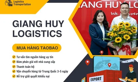 Order Taobao - nhập hàng Trung Quốc siêu tốc cùng Giang Huy Logistics