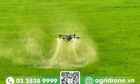 AgriDrone đánh giá máy bay phun thuốc DJI T25 có hiệu quả không?