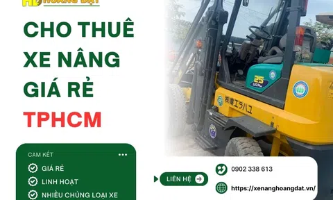 Dịch vụ cho thuê xe nâng giá rẻ tại TPHCM của Xe Nâng Hoàng Đạt