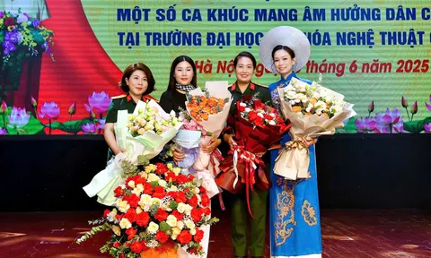 Trường Đại học Văn hóa Nghệ thuật Quân đội: Khơi nguồn mạch sống dân ca, kiến tạo tương lai nghệ thuật