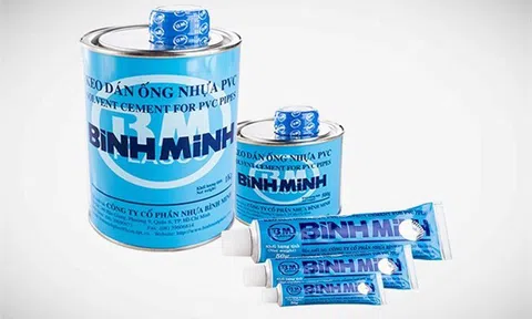 Keo dán ống nhựa Bình Minh – Lựa chọn tối ưu cho mối nối bền vững