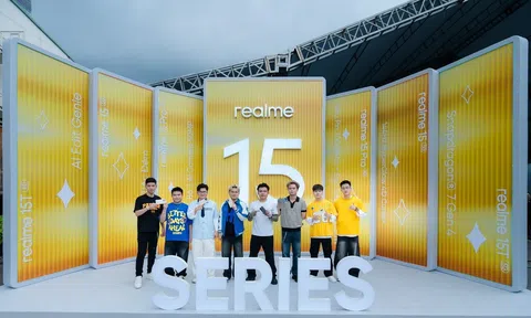 Chính thức ra mắt realme 15 Series: “Bậc Thầy AI Tiệc Đêm” tái định nghĩa khả năng chụp và chỉnh sửa ảnh thông minh, toàn diện cho smartphone