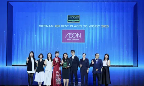 AEON vào top 10 nơi làm việc tốt nhất Việt Nam
