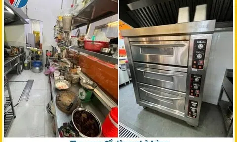 Thu mua đồ dùng nhà hàng giá cao TPHCM - Đồ Cũ Tùng Thuận phong