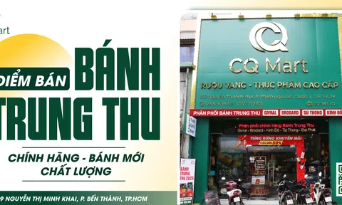 Bánh Trung Thu CQ Mart đồng hành cùng doanh nghiệp trong mùa quà tặng Trung thu