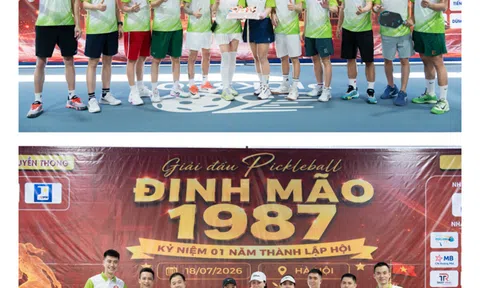 Lễ kỷ niệm tròn 01 năm thành lập Hội Pickleball Đinh Mão 1987: Kết nối - Đam mê - Bứt phá