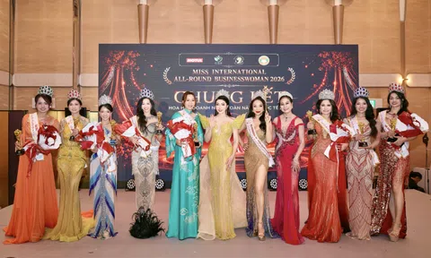 Nữ doanh nhân Vũ Thị Phượng (Phượng Phượng) được xướng tên ở danh vị “Hoa hậu Nhân ái Quốc Tế”