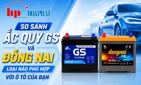 So sánh ắc quy GS và Đồng Nai: Loại nào phù hợp với xe ô tô của bạn?