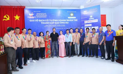 Gạo Ông Du đồng hành cùng Giải vô địch Cờ tướng lần I – 2026, lan tỏa giá trị văn hóa và tinh thần doanh nhân