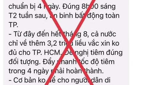 TP HCM và TP Nha Trang bác bỏ thông tin "không cho người dân di chuyển trong 7 ngày"