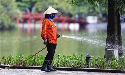 Bắc Bộ - Trung Bộ nắng nóng diện rộng, Tây Nguyên - Nam Bộ chiều tối mưa dông rải rác