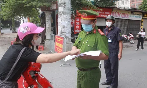 Hà Nội triển khai phần mềm khai báo Covid-19 tại các chốt kiểm soát phòng, chống dịch