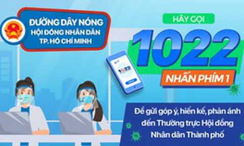 Tổng đài 1022 trên Zalo kết nối 86 đơn vị và 625 đầu mối xử lý khó khăn cho người dân tại TP. Hồ Chí Minh