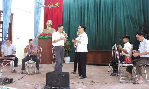Bắc Ninh: Đam mê nghệ thuật chèo ở Phú Hòa
