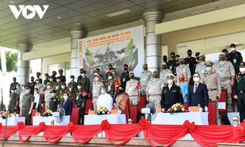 Khai mạc 2 nội dung thi đấu Army Games 2021 tại Việt Nam