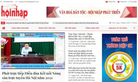 Cục Chế biến và Phát triển thị trường Nông sản đánh giá cao ý nghĩa thiết thực của Diễn đàn kết nối Nông sản trực tuyến Hà Nội 2021