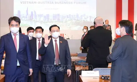 Chủ tịch Quốc hội Vương Đình Huệ tham dự Diễn đàn doanh nghiệp Việt Nam - Áo