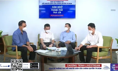 Lãnh đạo quận Bình Thạnh và Quận 7 chia sẻ về việc hỗ trợ người dân trong mùa dịch