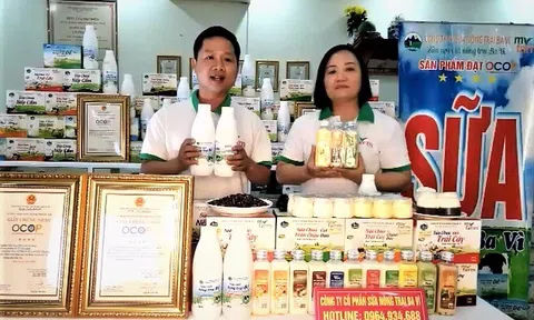 Sữa Nông trại Ba Vì Myfarm để lại nhiều dấu ấn tại Chợ đêm trên mây