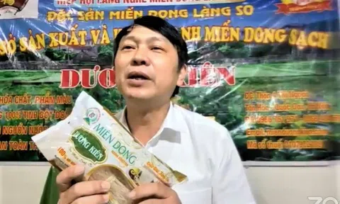 Miến dong Dương Kiên đặc sản Làng So tỏa sáng tại Chợ đêm trên mây