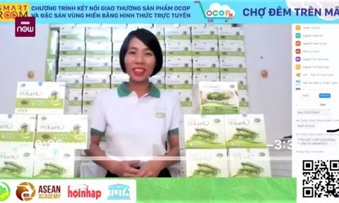 Rong nho HikariO đặc sản vùng miền được đánh giá cao tại Chợ đêm trên mây