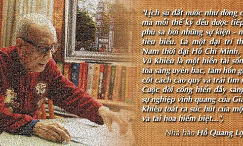 Phim tài liệu về Giáo sư Vũ Khiêu của VTV1