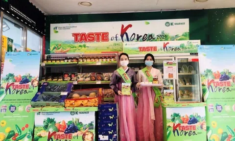 “Taste Of Korea 2021” K-MARKET- Quảng bá nông sản Hàn Quốc tại Việt Nam