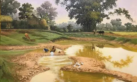 Kể chuyện cổ tích làng