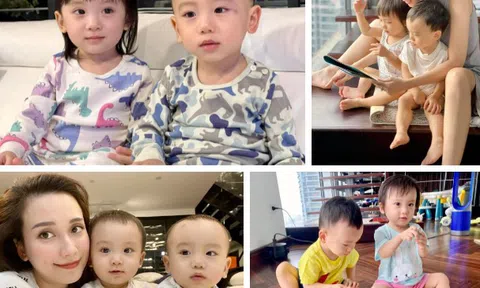 Cặp sinh đôi 2 tuổi và clip Mukbang ăn cả thế giới khiến ai cũng mê, cách cho con ăn của mẹ xinh đẹp đặc biệt gây chú ý