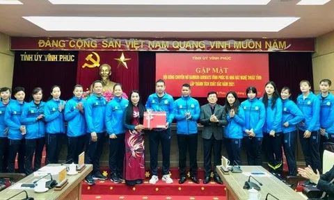 Vĩnh Phúc: Biểu dương 2 đơn vị nghệ thuật và thể thao có thành tích xuất sắc