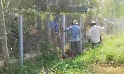 Chuyện lạ ở huyện Gò Công Đông, Tiền Giang: Hàng rào lấn chiếm trái phép, 2 đời Chủ tịch huyện giải quyết chưa xong?