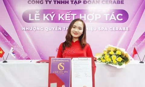 Lễ ký kết hợp tác giữa Chuỗi nhượng quyền thương hiệu Spa Cerabe và Bà chủ Nông Thị Nguyệt