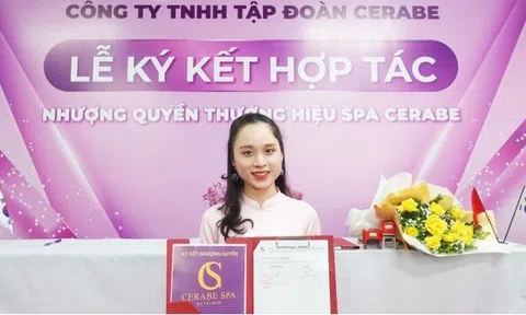Lễ ký kết hợp tác giữa Chuỗi nhượng quyền thương hiệu Spa Cerabe và Bà chủ Spa Nguyễn Thị Lam