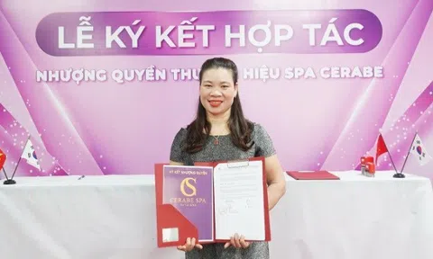 Lễ ký kết hợp tác giữa Chuỗi nhượng quyền thương hiệu Spa Cerabe và Đại lý Lê Thị Tình