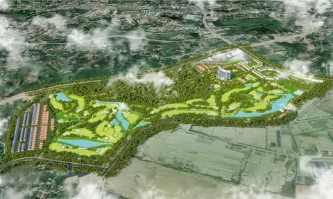Sắp động thổ quần thể nghỉ dưỡng sân golf FLC Phú Thọ