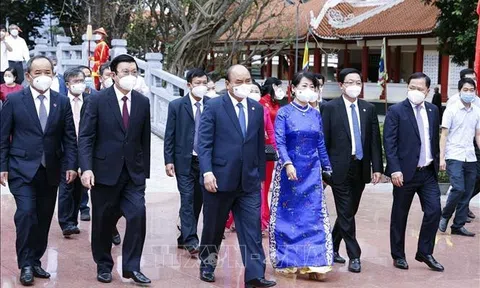 Khánh thành Đền thờ Tây Sơn Tam Kiệt (Bình Định)