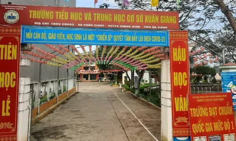 Hà Giang: Thông tin “hạ thi đua vì giáo viên và học sinh bị nhiễm covid 19” của Trường tiểu học và THCS Xuân Giang là không đúng