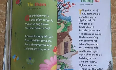 Biết thêm một bài thơ của Đặng Vương Hưng được tuyển vào sách cho các bé học, nhưng ... vừa vui lại vừa buồn !