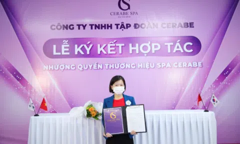 Lễ kí kết hợp tác toàn diện giữa Chuỗi nhượng quyền thương hiệu Spa Cerabe và Chủ Spa La Thị Phúc