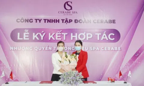 Lễ kí kết hợp tác toàn diện giữa Chuỗi nhượng quyền thương hiệu Spa Cerabe và Chủ Spa Nguyễn Thị Lượng