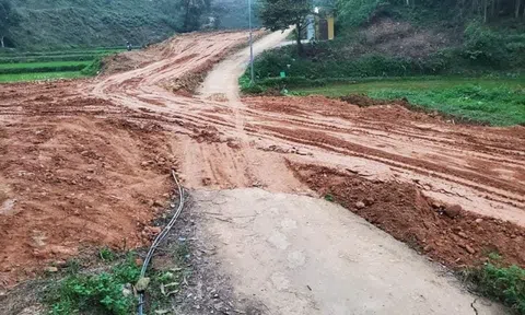 Đồng Hỷ - Thái Nguyên: Dân bức xúc vì xe chở đất làm hư hỏng đường bê tông?