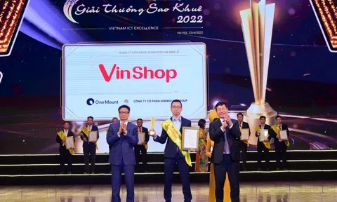 One Mount nhận giải thưởng cao nhất Sao Khuê 2022