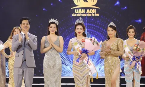Doanh nhân Đặng Thị Hương chính thức trở thành Á hậu 3 Hoa hậu Quý bà Việt Nam Toàn cầu 2022