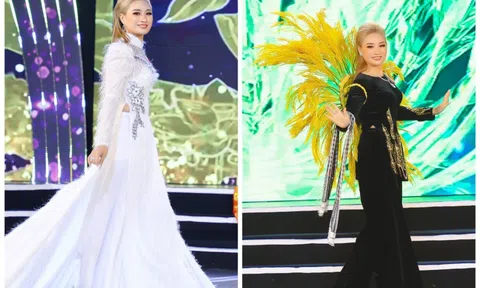 Á hậu 2 Trịnh Thị Lan được cổ vũ nồng nhiệt trong đêm Chung kết Hoa hậu Quý bà Việt Nam Toàn cầu 2022